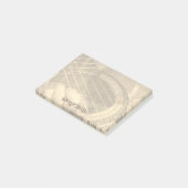 Custom gitarist performer zanger muzikant post-it® notes (Schuin)