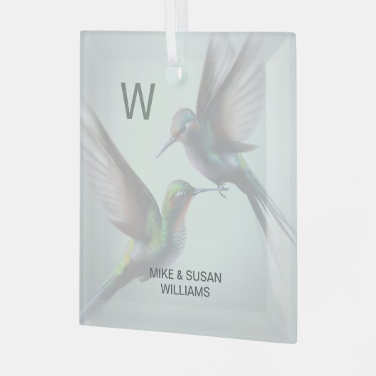 Custom Glass Ornament (Voorkant links)