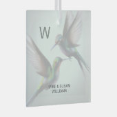 Custom Glass Ornament (Voorkant Rechts)