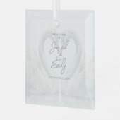 Custom Glass Ornament (Voorkant links)