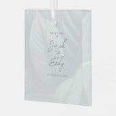 Custom Glass Ornament (Voorkant links)