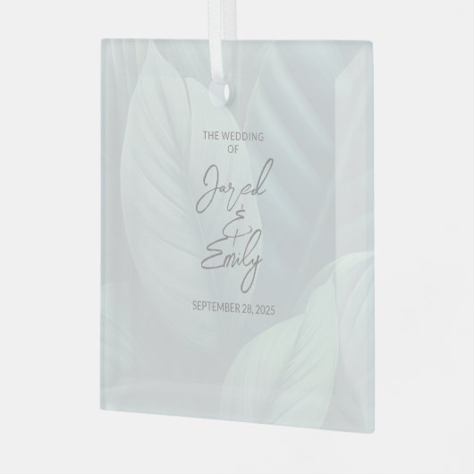 Custom Glass Ornament (Voorkant links)