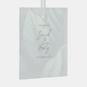 Custom Glass Ornament (Voorkant Rechts)