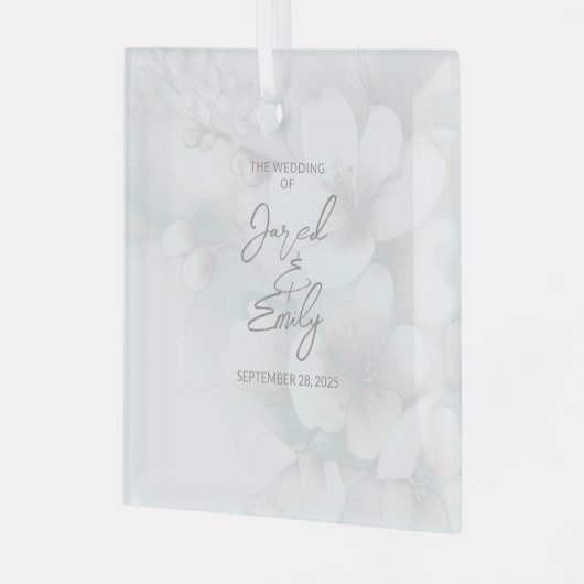 Custom Glass Ornament (Voorkant links)