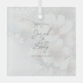 Custom Glass Ornament (Voorkant)