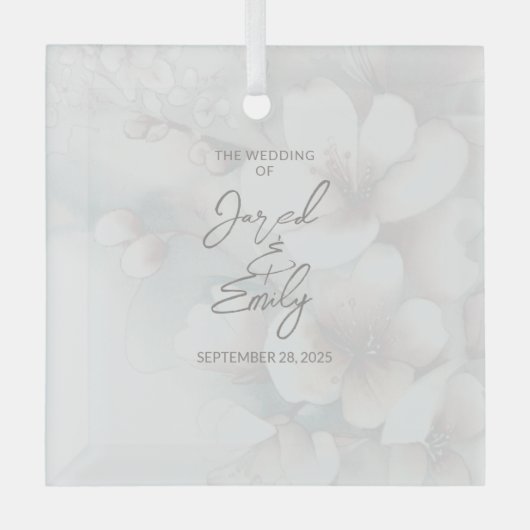 Custom Glass Ornament (Voorkant)