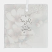 Custom Glass Ornament (Achterkant)