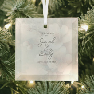 Custom Glass Ornament