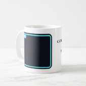 Custom Global Terminal Developer Mug Koffiemok (Voorkant links)