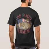 Custom “God Family Farming” T-Shirt (Achterkant)