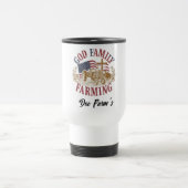 Custom “God Family Farming” Travel Mug Reisbeker (Center)