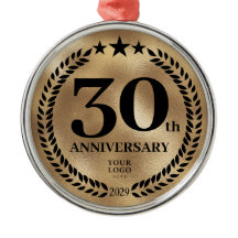 Custom Gold 30e Jubileum Zakelijke Kerst