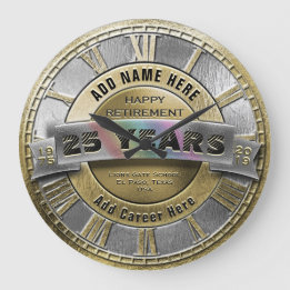 Custom Gold and Silver Retible Award Grote Klok