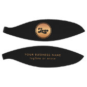 Custom Gold Business Logo Company, zwart-merk Basketbal (Panelen)