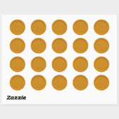 Custom Gold Wax Seal Initialen Bruiloft Envelop Ronde Sticker (Vel)