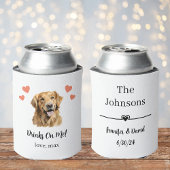 Custom Golden Retriever Pet Wedding Koelbox Blikjeskoeler