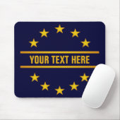 CUSTOM GOLDEN STARS mousepad Muismat (Met muis)