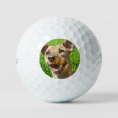 Custom Golf Balls With Dog Picture Create Your Own Golfballen (Voorkant)