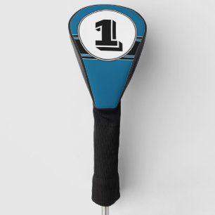 Custom Golf Club Head Hoesje - Racing Stripe Golfheadcover