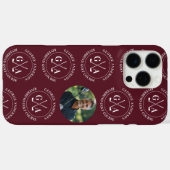 Custom Golf Club Headcover Personalized Monogram C Case-Mate iPhone Case (Achterkant (horizontaal))