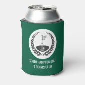Custom Golf Club Koelbox met Award Flag Icon – Blikjeskoeler (Blikje Achterkant)