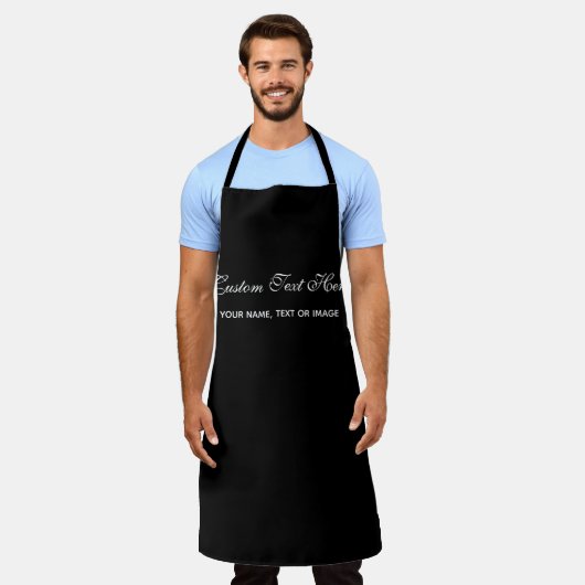 Custom Golf Cooking Schort - Grappig Persoonlijk G (Gedragen)