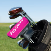 CUSTOM GOLF COVER PINK (Insitu)