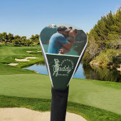 Custom Golf Dad Favoriete Caddy Logo Head Hoesje Golfheadcover