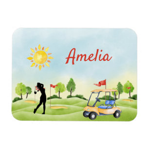 Custom Golf Flexible Photo Magnet Magneet