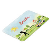 Custom Golf Flexible Photo Magnet Magneet (Linkerzijde)