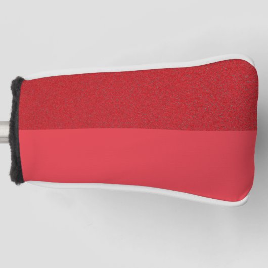 Custom Golf Head Hoesje – Ruis Red Top Half Golfheadcover (Voorkant)