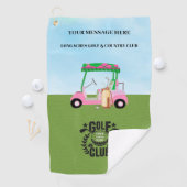 Custom Golf League Golf Club Logo Golfhanddoek (Insitu)
