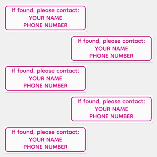 Custom Golf Stickers for Easy Club Identification (Groep)