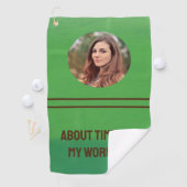 Custom Golf Towels: Uw geheim voor een geweldig sp Golfhanddoek (Insitu)