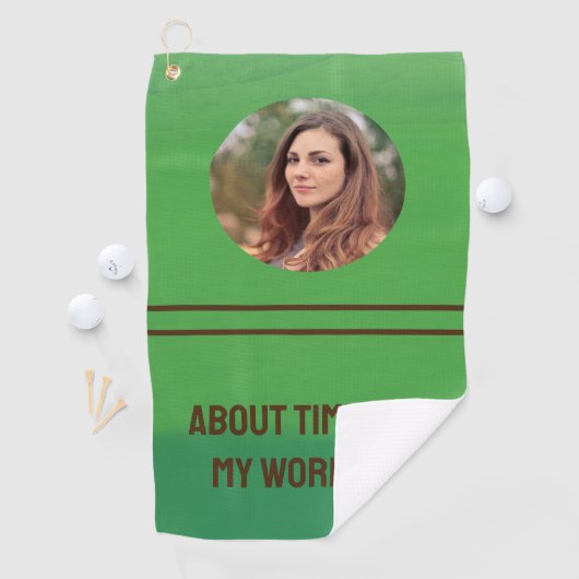 Custom Golf Towels: Uw geheim voor een geweldig sp Golfhanddoek (Insitu)