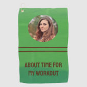 Custom Golf Towels: Uw geheim voor een geweldig sp Golfhanddoek (Voorkant)