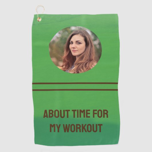 Custom Golf Towels: Uw geheim voor een geweldig sp Golfhanddoek (Voorkant)