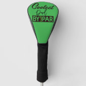 Custom Golfer Beste Papa van Par | Vaderdag Golf Golfheadcover (Voorkant)