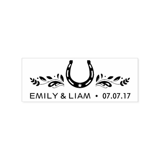 Custom Good Luck bruiloft stempel (Gestempeld)