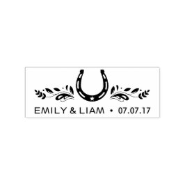 Custom Good Luck bruiloft stempel