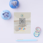 Custom Google Reviews QR Code Flyer (Enkel)