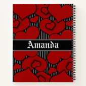 Custom Gothic Hardcover Notebook Notitieboek (Achterkant)