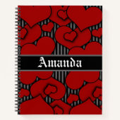 Custom Gothic Hardcover Notebook Notitieboek (Voorkant)