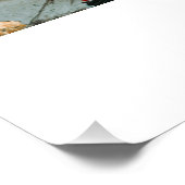 Custom Graduation 3 Photo Collage Congrats Poster (Hoek)