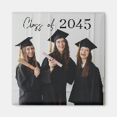 Custom Graduation Farewell Gift Photo Magneet (Voorkant)