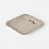 Custom Graduation Paper Plates  Editable Text Papieren Bordje (Gebogen)