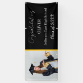 Custom Graduation Party Class van de middelbare sc Spandoek (Verticaal)