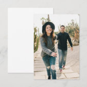 Custom Graduation Photo Cards Bedankkaart (Voorkant / Achterkant)