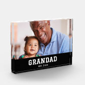 Custom Grandad Established Modern Fotoblokken (Links)