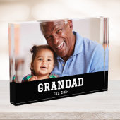 Custom Grandad Established Modern Fotoblokken